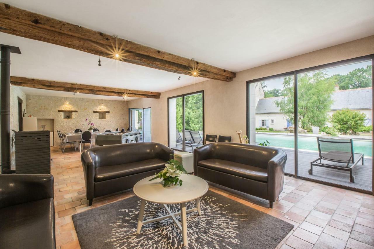 Reugny  Le Moulin De Chareau Bed & Breakfast エクステリア 写真