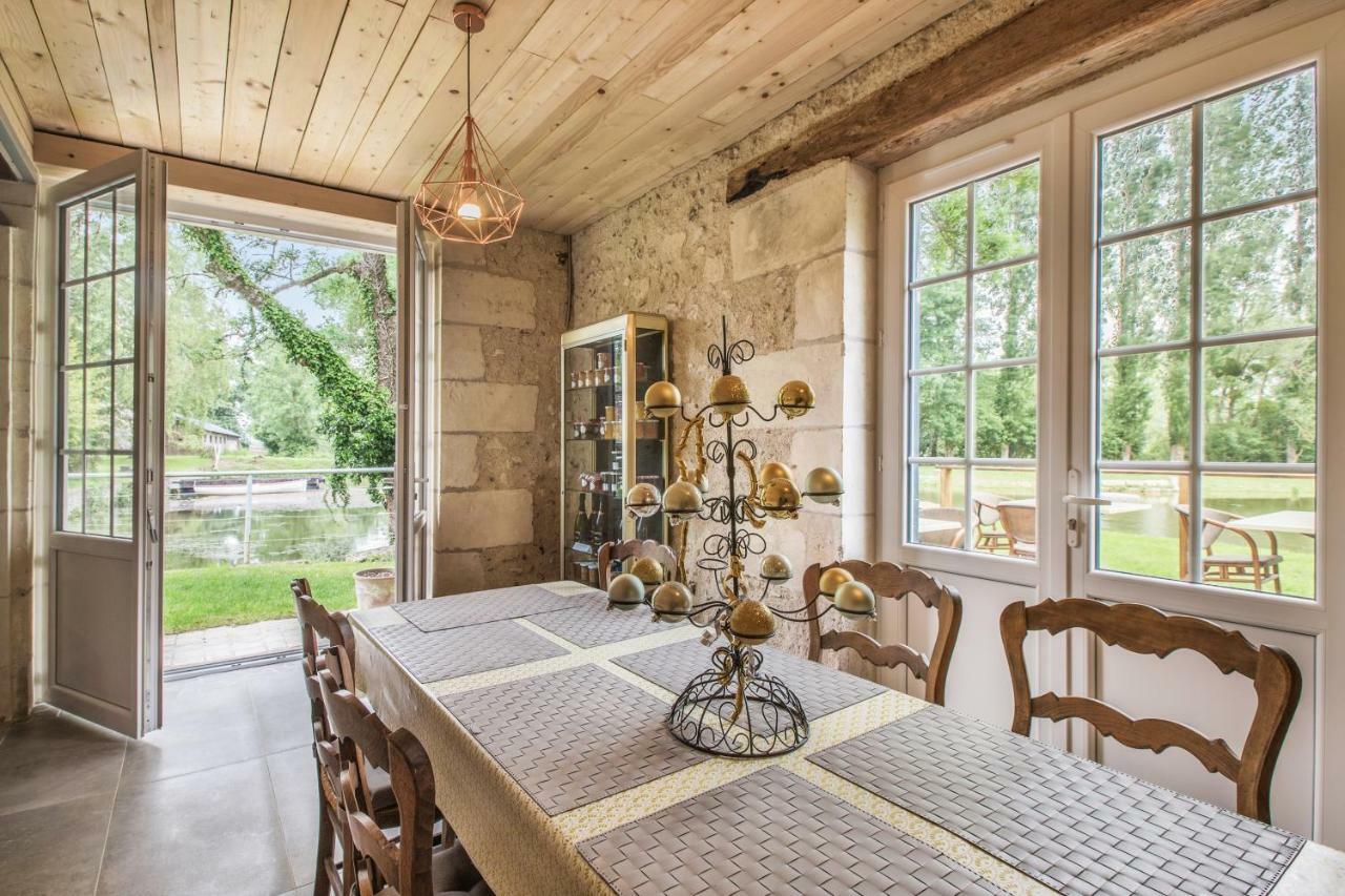 Reugny  Le Moulin De Chareau Bed & Breakfast エクステリア 写真